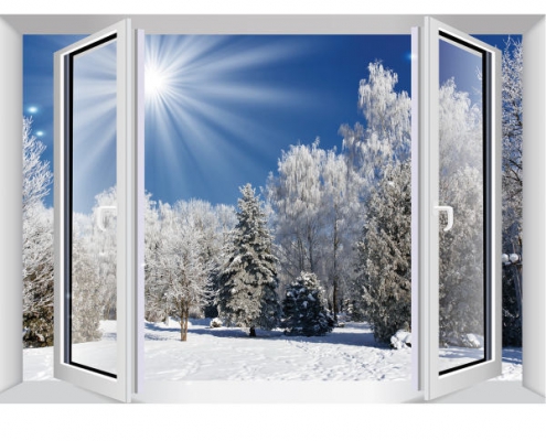 مراقبت از پنجره در زمستان